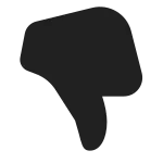 Thumb Dislike SVG Icon